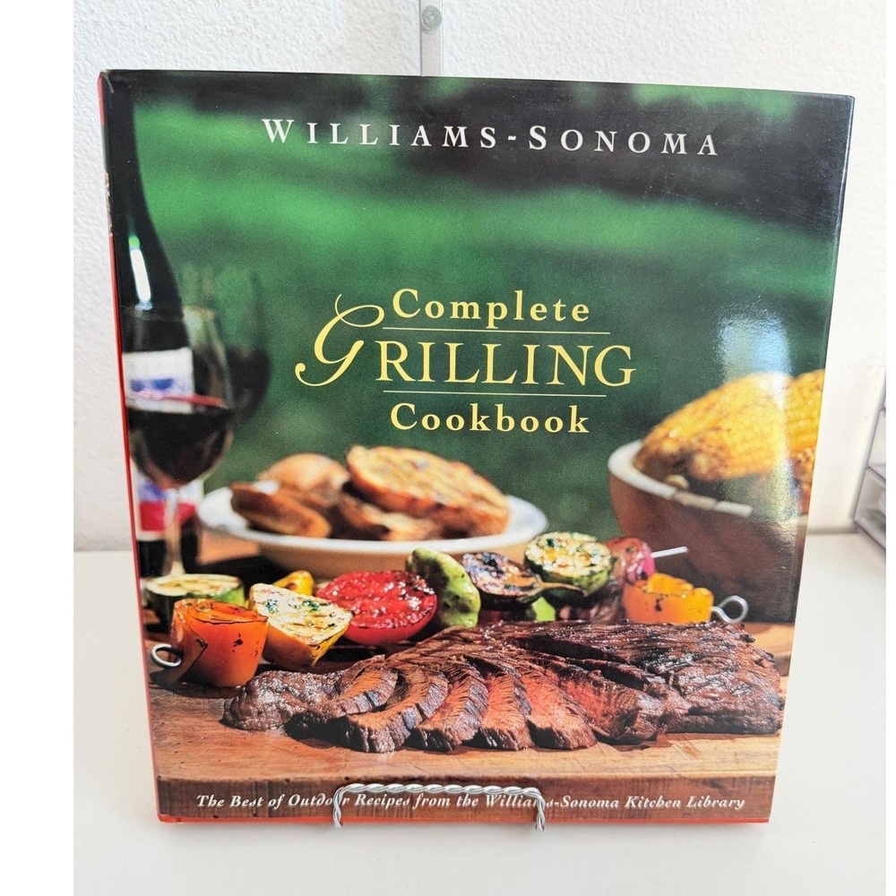 Williams-Sonoma Complete Grilling Cookbook Hardcover Outdoor Recipes BBQ Grill